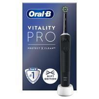 head - Elektrinis dantų šepetėlis Oral-B Vitality Pro, juodas - 3 nuotrauka