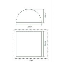 coleman pavesine - Coleman Event Shelter Pro M - 2 nuotrauka