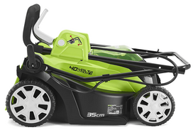 vejapjoves greenworks -  Greenworks G40LM35K2x - 3 nuotrauka