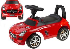 Paspiriama mašinėlė Mercedes-Benz SLS AMG, raudona