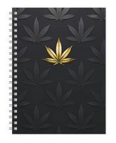 Darbo knyga-kalendorius Spirex Day (14x19 cm) 2023 m. Cannabis