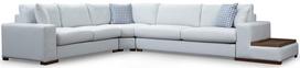 Pirkti Kampinė sofa Hanah Home Loop 21, šviesiai pilka, universalus, 363 x 95 x 85 cm - Photo 1