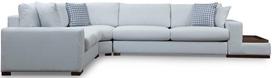 Pirkti Kampinė sofa Hanah Home Loop 21, šviesiai pilka, universalus, 363 x 95 x 85 cm - Photo 3