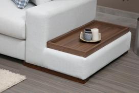 Pirkti Kampinė sofa Hanah Home Loop 21, šviesiai pilka, universalus, 363 x 95 x 85 cm - Photo 8