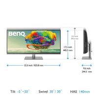 monitorius 34 c - BenQ PD3420Q - 7 nuotrauka