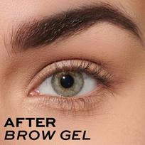 antakiu gelis - Makeup Revolution High Brow Gel antakių gelis 6 ml. -  Ash Brown - 5 nuotrauka