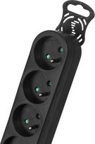 ilgintuvas 1,5m - Maclean Power Strip MCE225 1.5m Black - 3 nuotrauka