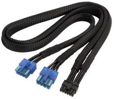 SilverStone SST-PP12-PCIE, 130 g, juoda
