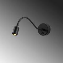 50 w led sviestuvas - Šviestuvas sieninis Opviq Reading 3241, 1 W, LED - 5 nuotrauka