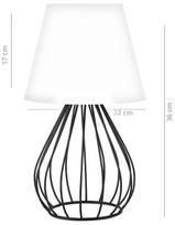 stalines lempos staliukas - Šviestuvas Opviq AYD - 2582 780SGN1930, E27, pastatomas, 60W - 4 nuotrauka