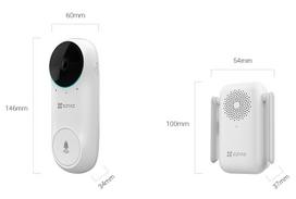 videus durys - EZVIZ CS-DB2 (5MP) - 2 nuotrauka