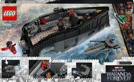 lego kariai - LEGO Marvel Juodoji pantera: karas ant vandens 76214 - 2 nuotrauka