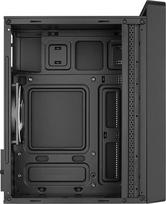 kompiuterio korpusas case - AeroCool CS-109-G-BK-v1, juoda - 4 nuotrauka
