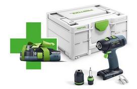 akumai -  Festool T 18+3-Basic-4,0; 18 V; (be akumuliatoriaus ir pakrovėjo) + 4,0 Ah akum. dovanų - 1 nuotrauka