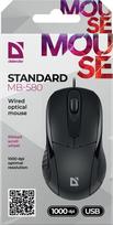 kompiuteris mouse - STANDARD MB-580 black (Juoda) - 3 nuotrauka