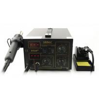 karsto oro litavimo stotele lituoklis -  Yihua 852D+ su karštu oru Hotair 600W - 1 nuotrauka