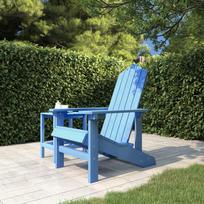 Sodo adirondack kėdė, mėlynos spalvos, hdpe