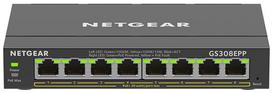 switch 8 port gigabit -  Netgear GS308EPP - 1 nuotrauka