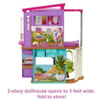 barbes - Barbie Malibu namas 2022 HCD50 - 2 nuotrauka