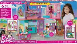barbes - Barbie Malibu namas 2022 HCD50 - 7 nuotrauka