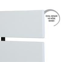 kalune design love - Kalune Design Galvos lenta Fuga 100LK - Shiny Baltas - 3 nuotrauka