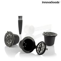 3 daugkartinio naudojimo kavos kapsulių rinkinys Recoff InnovaGoods