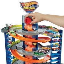 hot wheels trasos - Mattel Hot Wheels City Power Parking Garage - 3 nuotrauka