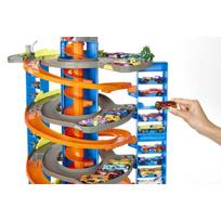 hot wheels trasos - Mattel Hot Wheels City Power Parking Garage - 4 nuotrauka