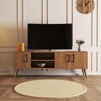 Pirkti TV staliukas Kalune Design Exxen 1586, ąžuolo, 1500 mm x 340 mm x 520 mm - Photo 2