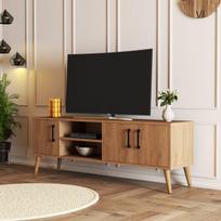 Pirkti TV staliukas Kalune Design Exxen 1586, ąžuolo, 1500 mm x 340 mm x 520 mm - Photo 3