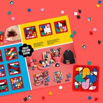 antsiuvai - LEGO DOTS Peliuko Mikio ir Pelytės Minės antsiuvas 41963 - 5 nuotrauka
