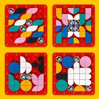 antsiuvai - LEGO DOTS Peliuko Mikio ir Pelytės Minės antsiuvas 41963 - 6 nuotrauka