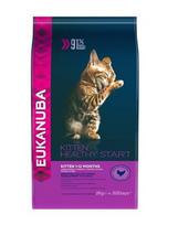 specific maistas - EUKANUBA Cat Kitten All Breeds Healthy Start Chicken & Liver 2 kg - 1 nuotrauka