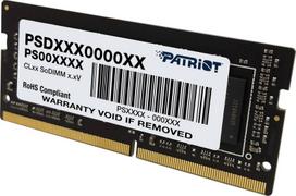 ram ddr4 2666 sodimm - PATRIOT SL 32GB DDR4 2666MHz SODIMM - 4 nuotrauka