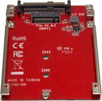 nvme pcie adapter - Startech Adapteris M.2 na U.2 SFF-8639 (U2M2E125) - 3 nuotrauka
