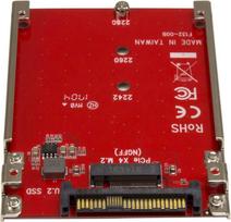 nvme pcie adapter - Startech Adapteris M.2 na U.2 SFF-8639 (U2M2E125) - 4 nuotrauka