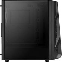 atx korpusai - Aerocool AirHawk Duo ARGB E-ATX Mid-Tower Black - 5 nuotrauka