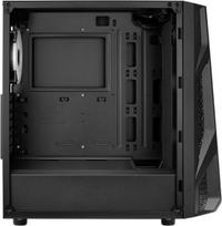 atx korpusai - Aerocool AirHawk Duo ARGB E-ATX Mid-Tower Black - 6 nuotrauka