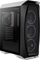 atx korpusai - Aerocool Aero One Eclipse ARGB ATX Mid-Tower White (Baltas) - 1 nuotrauka