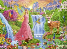 magijas - Ravensburger XXL Puzzle Magic Fairy Charm 200pcs 126248 - 2 nuotrauka