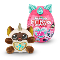 augintinis zaislas - RAINBOCORNS pliušinis žaislas su aksesuarais Kittycorn, 9259 - 2 nuotrauka