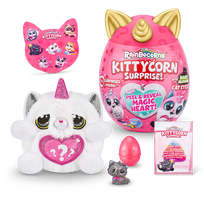augintinis zaislas - RAINBOCORNS pliušinis žaislas su aksesuarais Kittycorn, 9259 - 4 nuotrauka