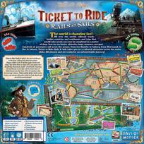 stratego zaidimas - Days of Wonder Ticket to Ride: Rails & Sails, EN - 7 nuotrauka