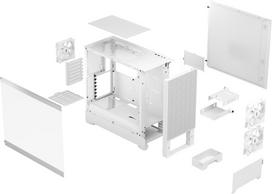 fractal pop air - Fractal Design Pop Air TG Clear Tint  (balta) - 8 nuotrauka