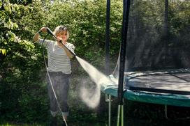 auksto slegio plovyklos akumuliatorine - Greenworks GDC40, 650 W - 6 nuotrauka