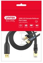 usb y cable - Unitek RJ-45 to USB-A Y-SP02001B, juoda, 1.8 m - 6 nuotrauka