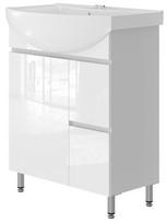 Praustuvo spintelė Vento Monika 65, balta, 32 x 61 cm x 80 cm