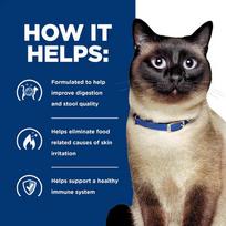 hill's prescription diet feline z -  Hill's Prescription Diet Food Sensitivities z/d, 1.5 kg - 5 nuotrauka