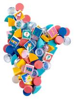 lego konstruktoris - LEGO DOTS Papildomi DOTS – 2 serija 41916  - 2 nuotrauka
