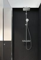 duso termostatas - Dušo maišytuvas Hansgrohe, chromo - 3 nuotrauka